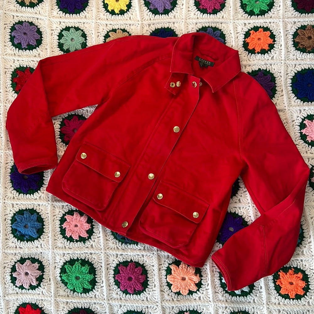 Red Ralph Lauren Jacket